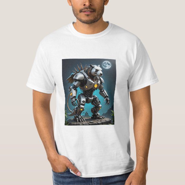T-shirt de bataille pour le guerrier de la Mécapan (Devant)