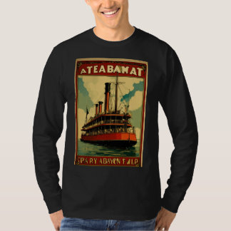 T-SHIRT DE BATEAU À VAPEUR