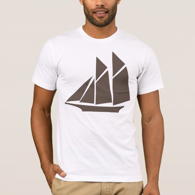 T-Shirt de bateau à voile (Devant)