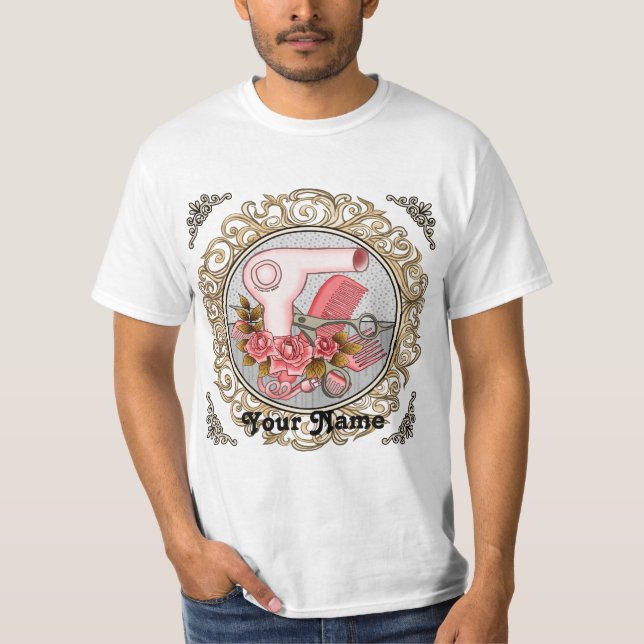 T-shirt de beauté Fancy Roses (Devant)
