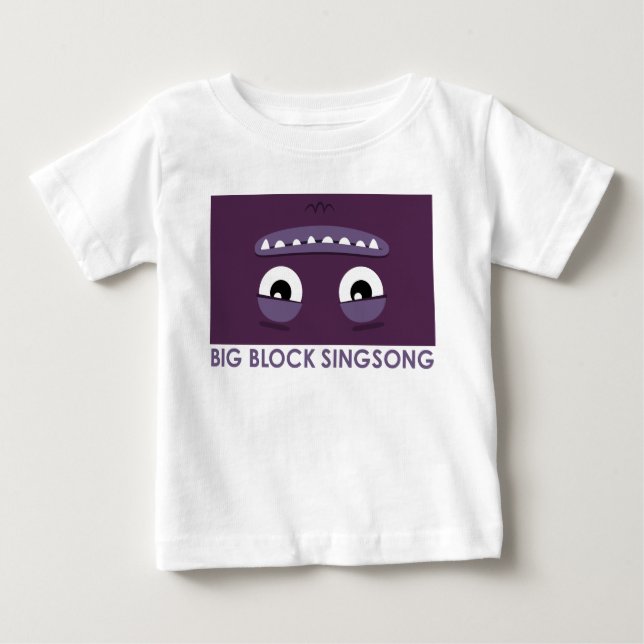 T-shirt de bébé de batte de BBSS (Devant)
