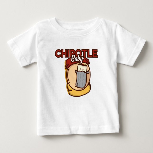 T-shirt de bébé de Chipotle (Devant)