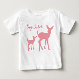 T-shirt de bébé de grande soeur