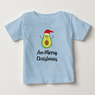 T-shirt de bébé de Joyeux Noël d'avocat