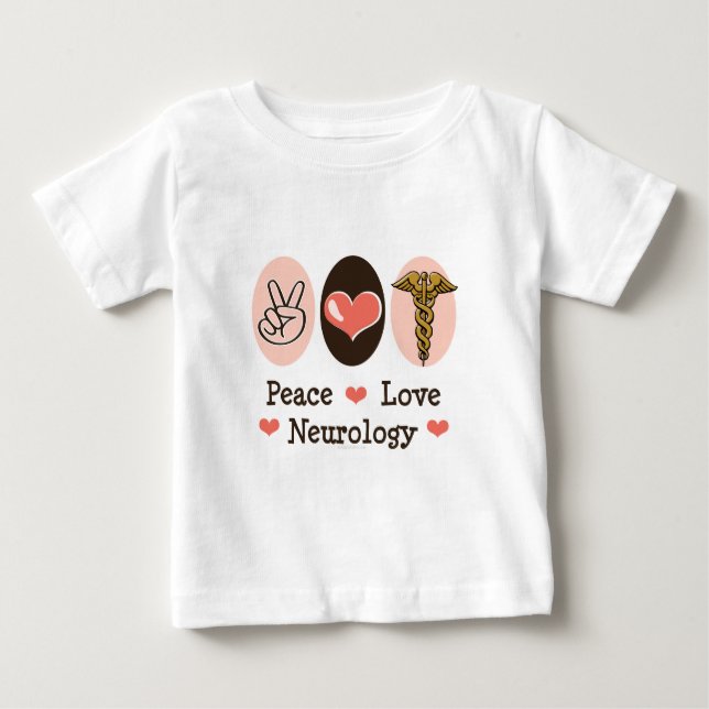 T-shirt de bébé de neurologue de neurologie (Devant)