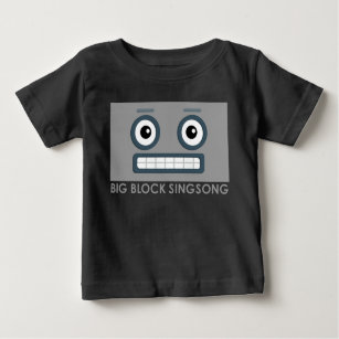 T-shirt de bébé de robot de BBSS