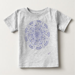 T-shirt de bébé du mandala 5