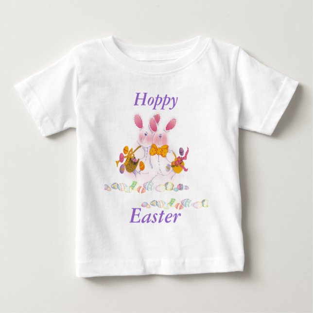 T-shirt de bébé pour Pâques (Devant)