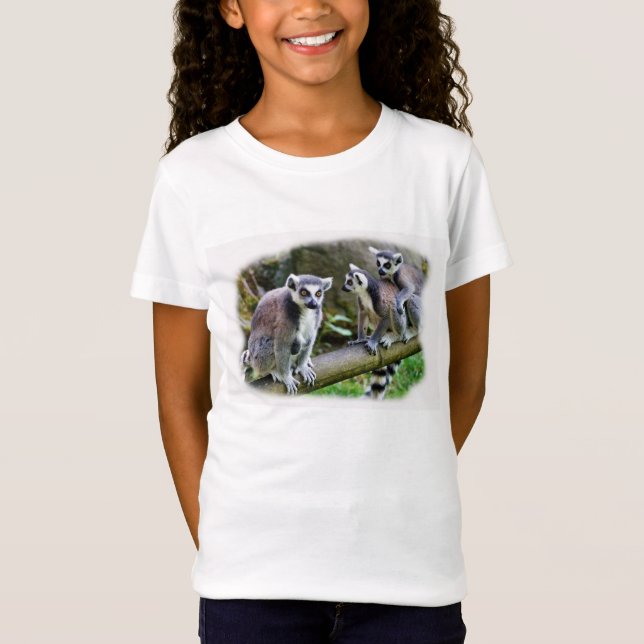 T-shirt de Bella Jersey de filles ' (Devant)