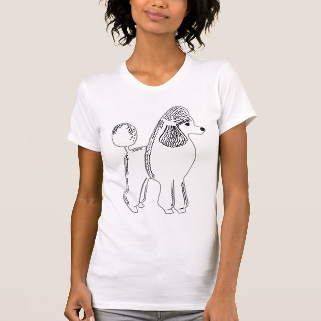 T-shirt de Bella Jersey des femmes de maman de (Devant)
