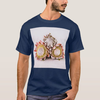 T-shirt De Belles Proteas Avec Arrière - plan Simple