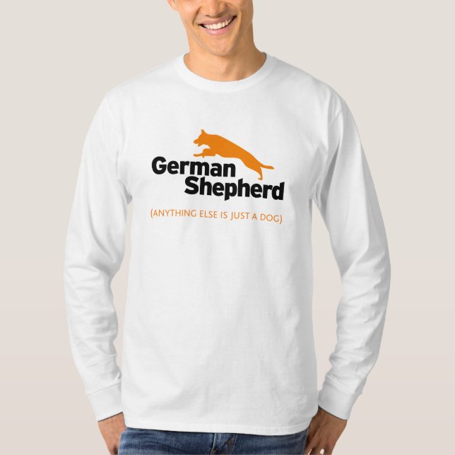 T-shirt de berger allemand (Devant)
