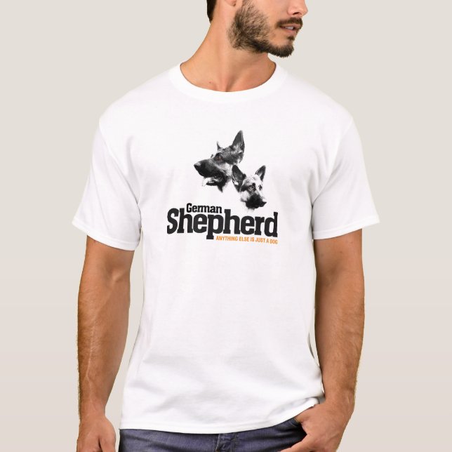 T-shirt de berger allemand (Devant)