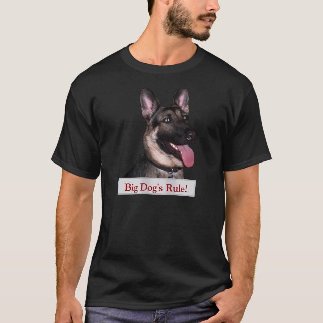T-shirt de berger allemand (Devant)