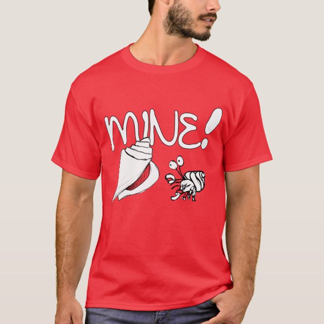 T-shirt de bernard l'ermite (Devant)