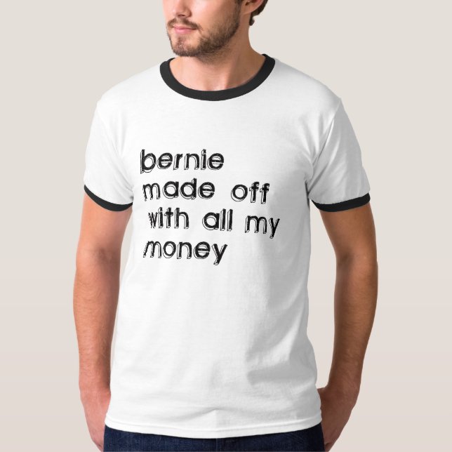 T-shirt de Bernie Madoff (Devant)