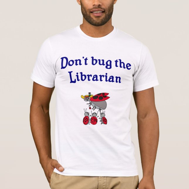 T-shirt de bibliothécaire (Devant)