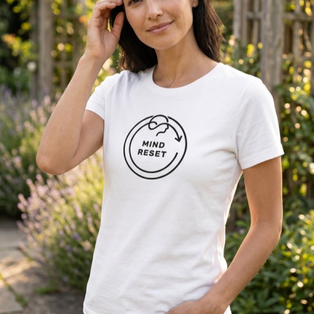 T-shirt de bien-être et de pleine conscience minim (Créateur téléchargé)