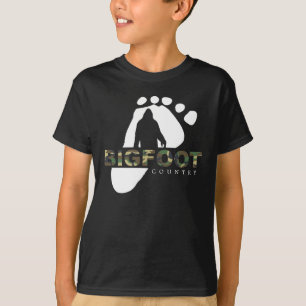 T-shirt de Bigfoot d'enfants