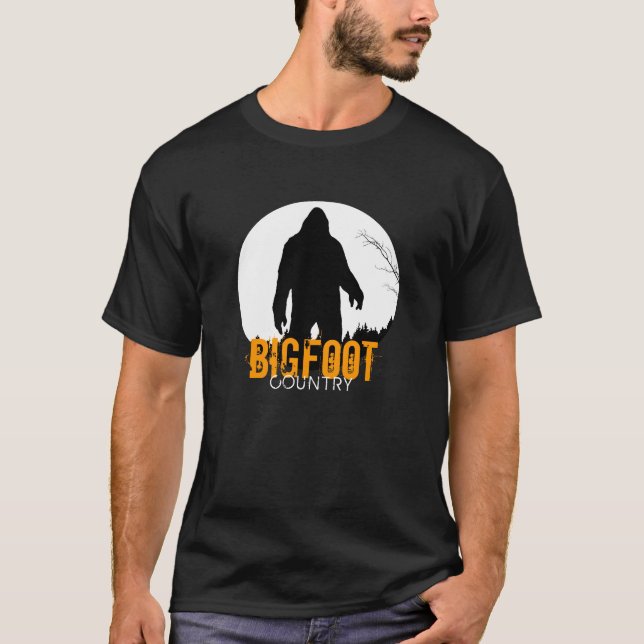 T-shirt de Bigfoot des hommes (Devant)