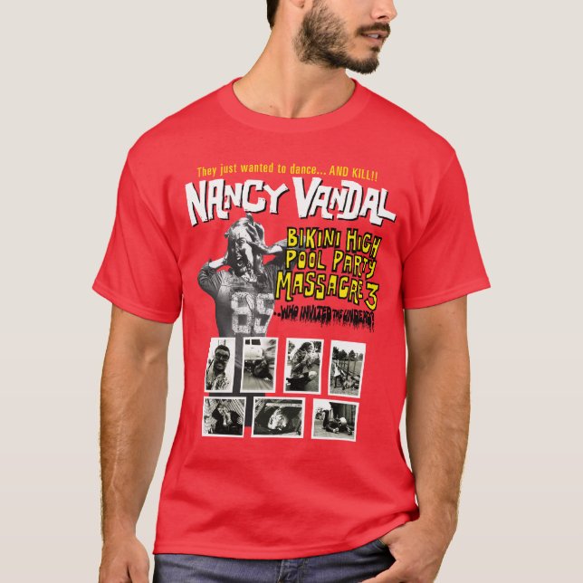 T-shirt de bikini de vandale de Nancy haut (Devant)