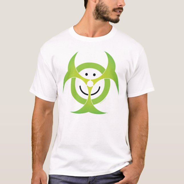T-shirt de Biohazard de visage (Devant)