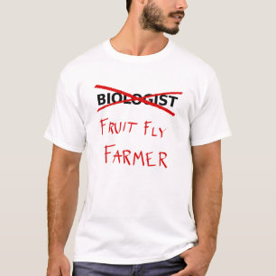 T-shirt de biologiste (agriculteur de mouche à