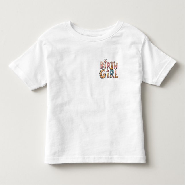 T-shirt de Birthday girl (Devant)