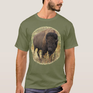 T-shirt de bison américain