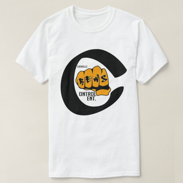 T-shirt de blanc de ccc (Design devant)