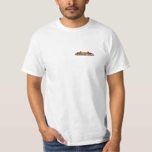 T-shirt de blanc de légendes de poche