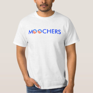 T-shirt de blanc de Moochers