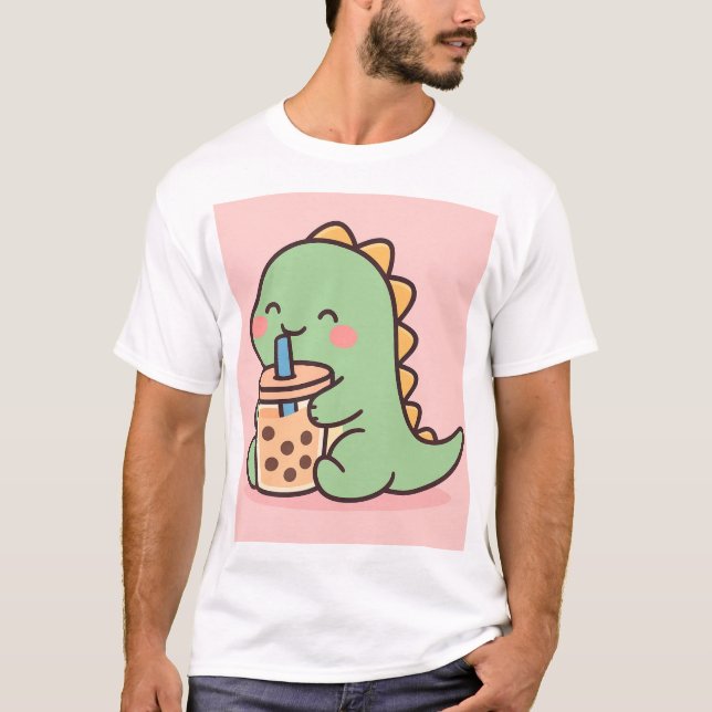 T-shirt de Boba Dinosaur (Devant)