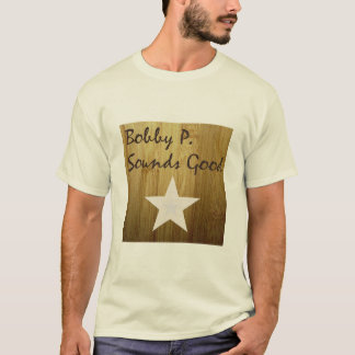 T-shirt de Bobby P. [bonne illustration d'album de
