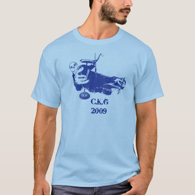 T-shirt de boguet de cerf-volant (Devant)