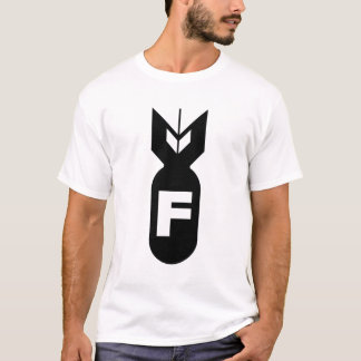 T-shirt de bombe de F
