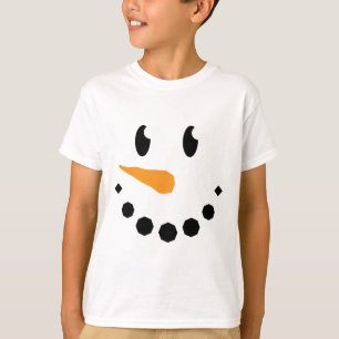 T-shirt de bonhomme de neige de garçon (conceptio
