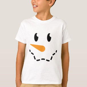 T-shirt de bonhomme de neige de garçon (conceptio