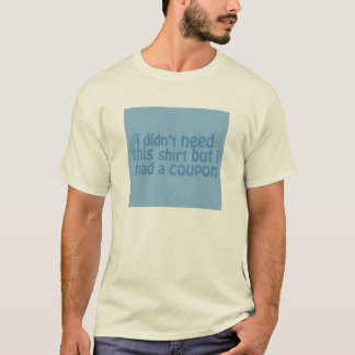 T-shirt de bons