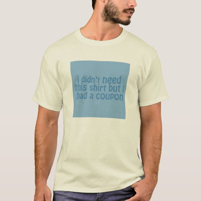 T-shirt de bons (Devant)