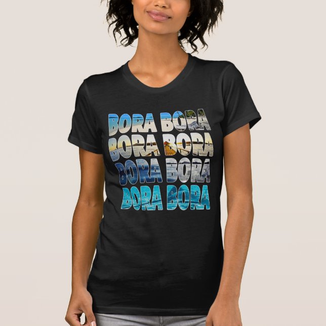 T-shirt de Bora Bora (Devant)