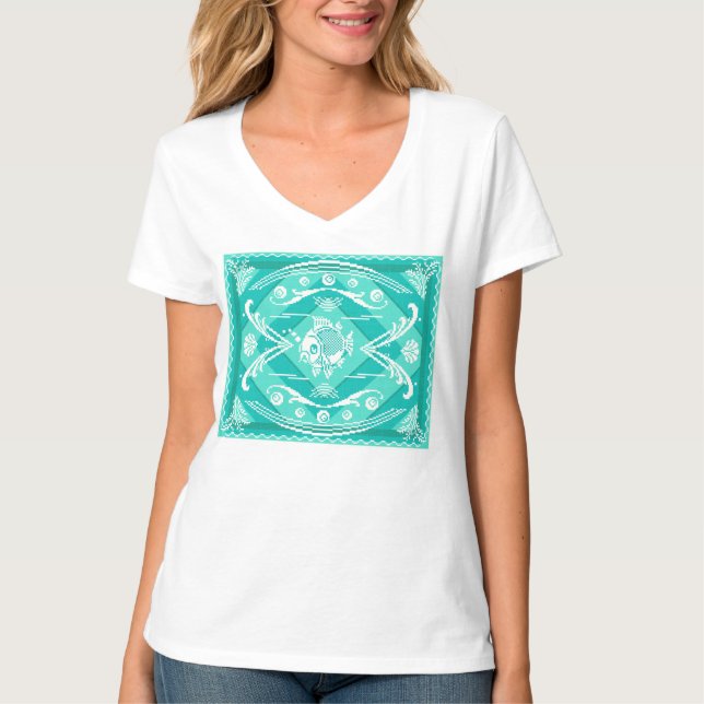 T-shirt de bord de la mer (Devant)