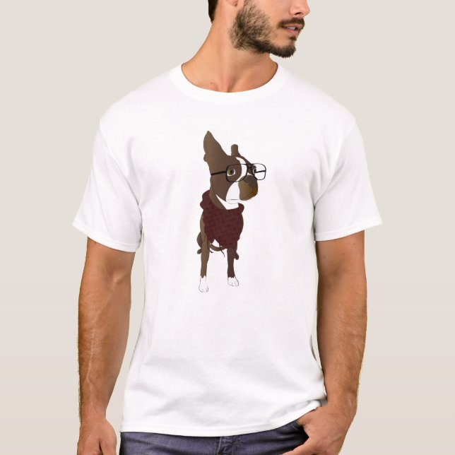 T-shirt de Boston Terrier (Devant)