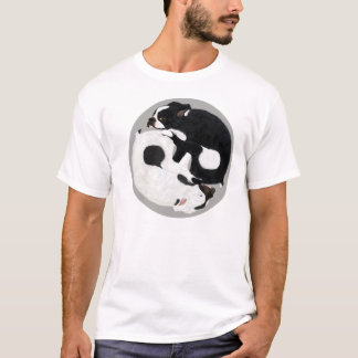 T-shirt de Boston Terrier Yin Yang