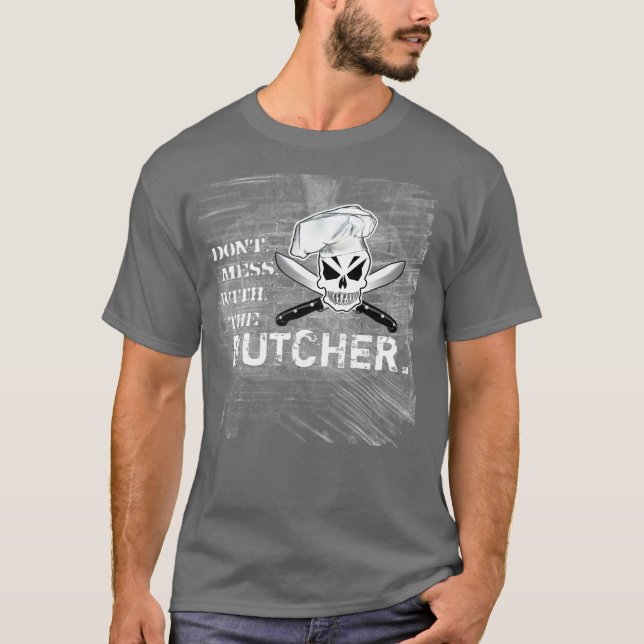 T-shirt de boucher (Devant)