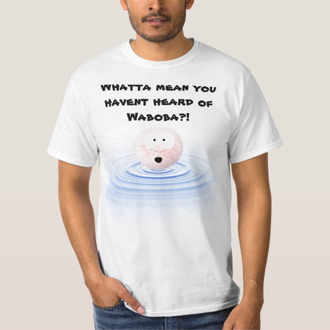 T-shirt de boule de l'eau de Waboba (Devant)