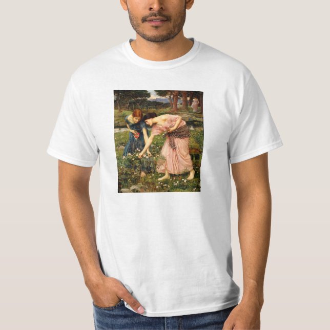 T-shirt de boutons de rose du YE de rassemblement (Devant)