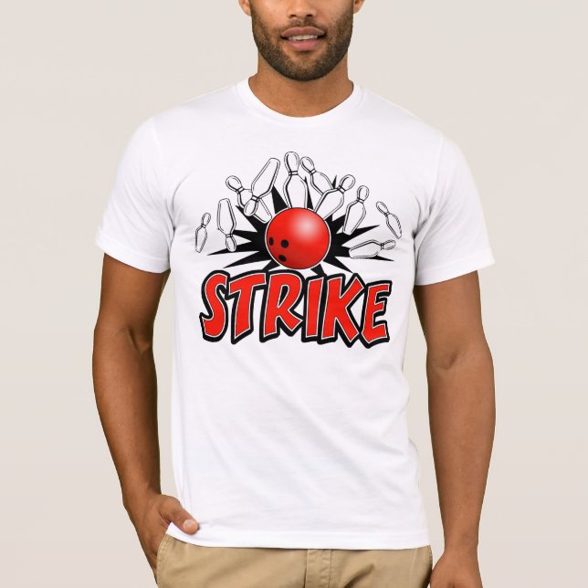 T-shirt de bowling (Devant)