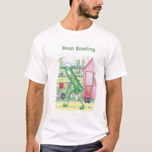 T-shirt de bowling d'haricot