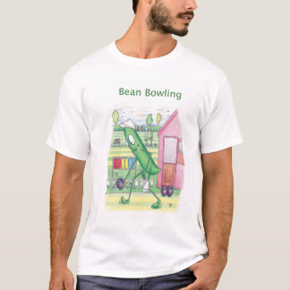 T-shirt de bowling d'haricot